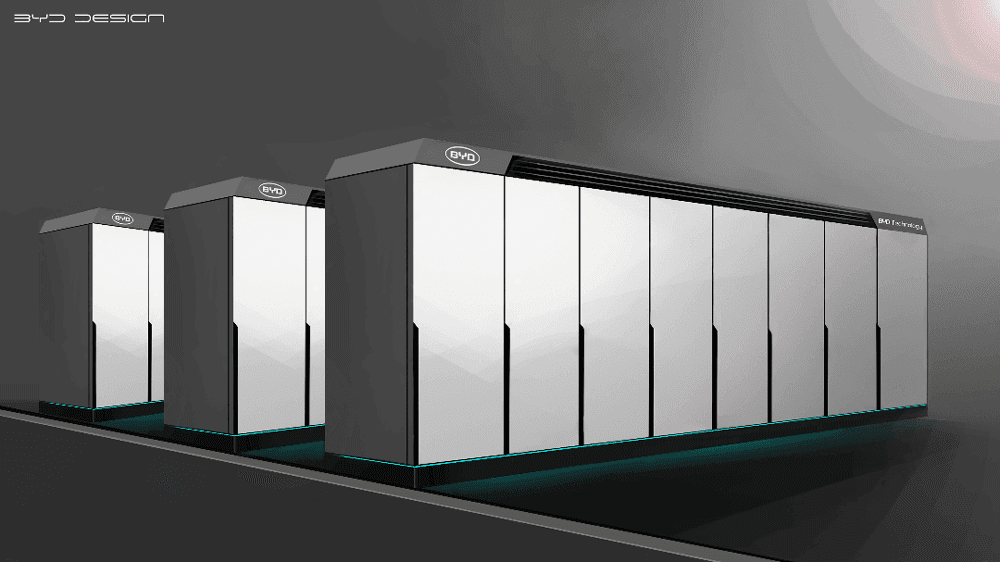 BYD solar battery storage system